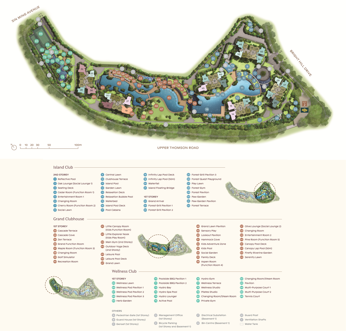 Thomson Reserve site plan