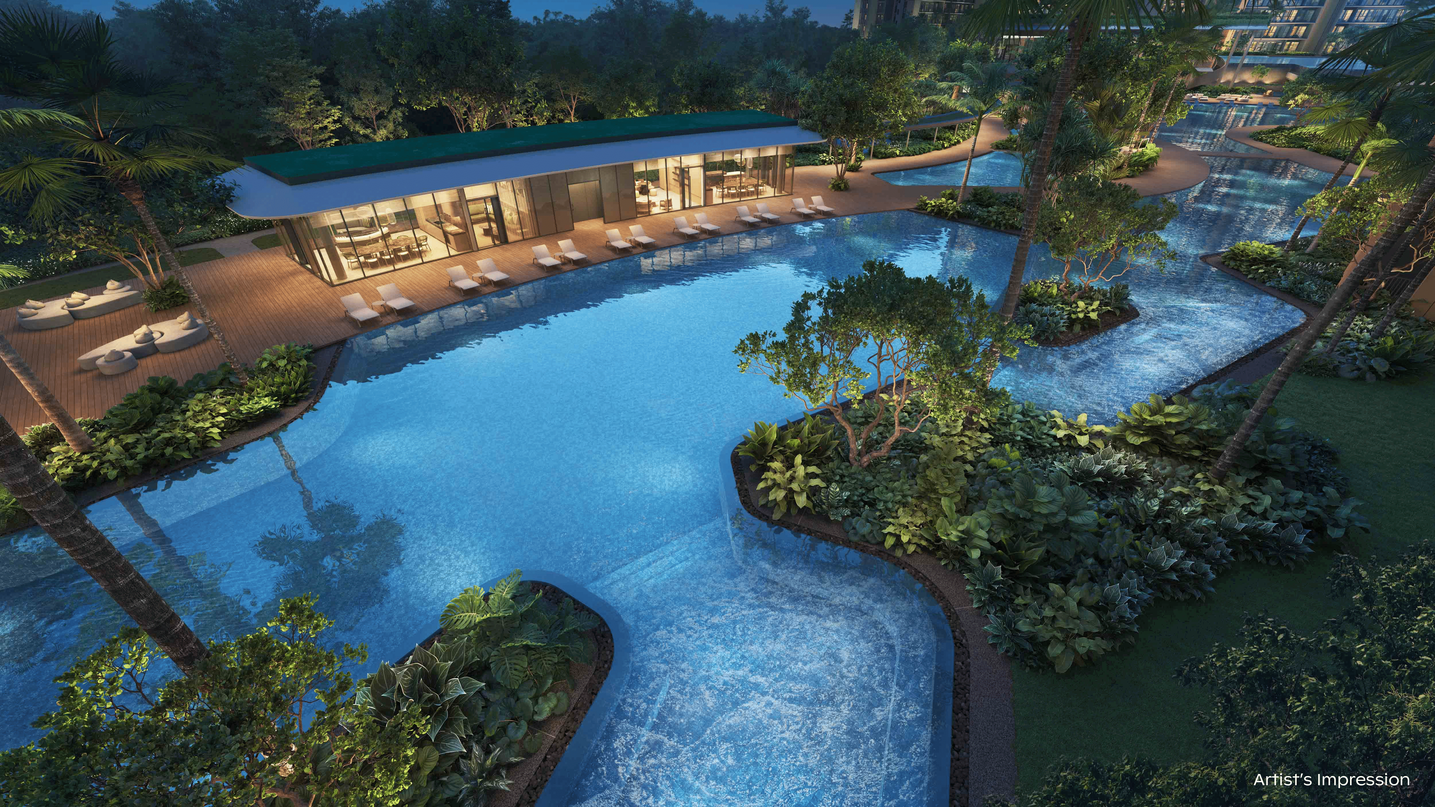 Thomson Reserve - Canopy Lap Pool (50m) and Hammock Cove