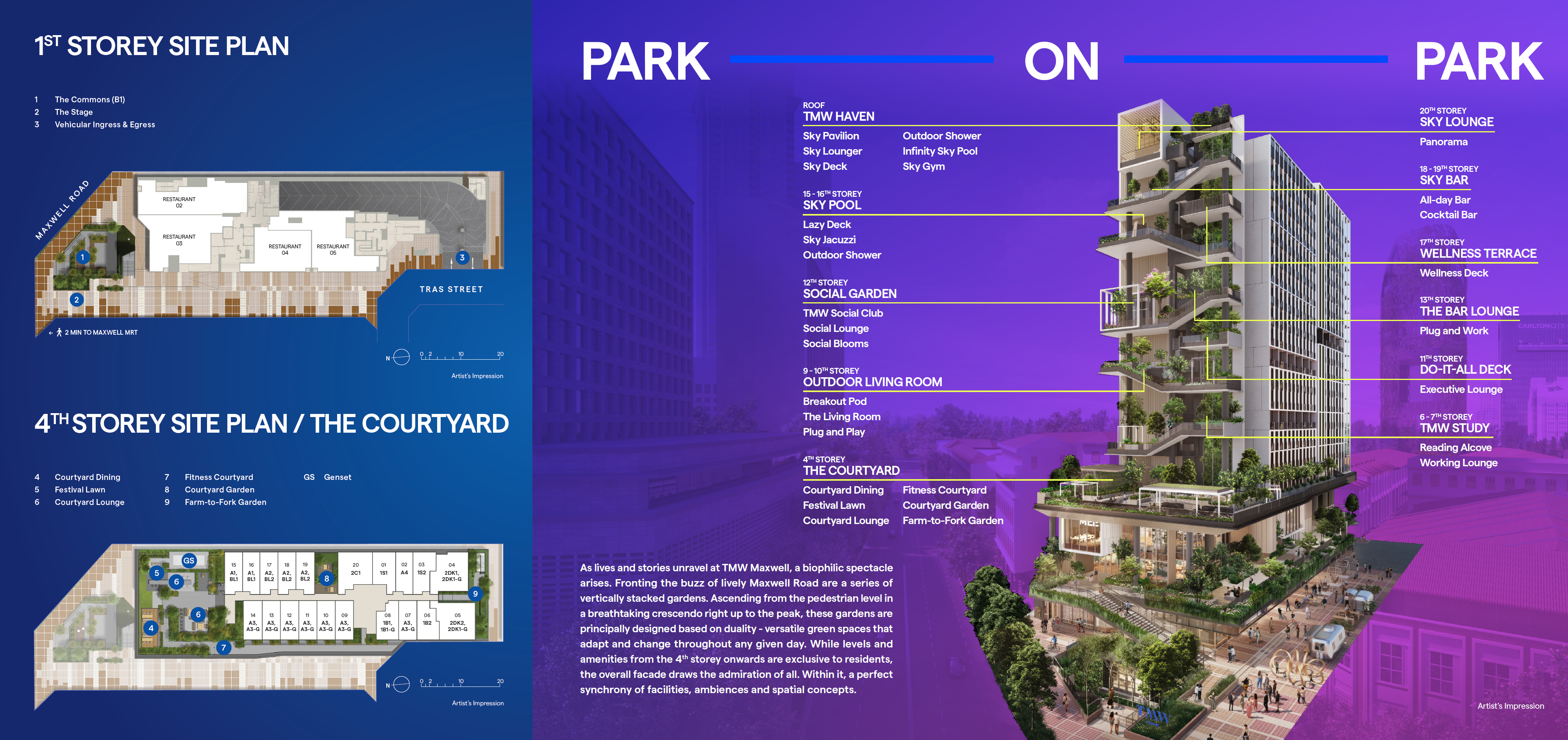 TMW Maxwell site plan