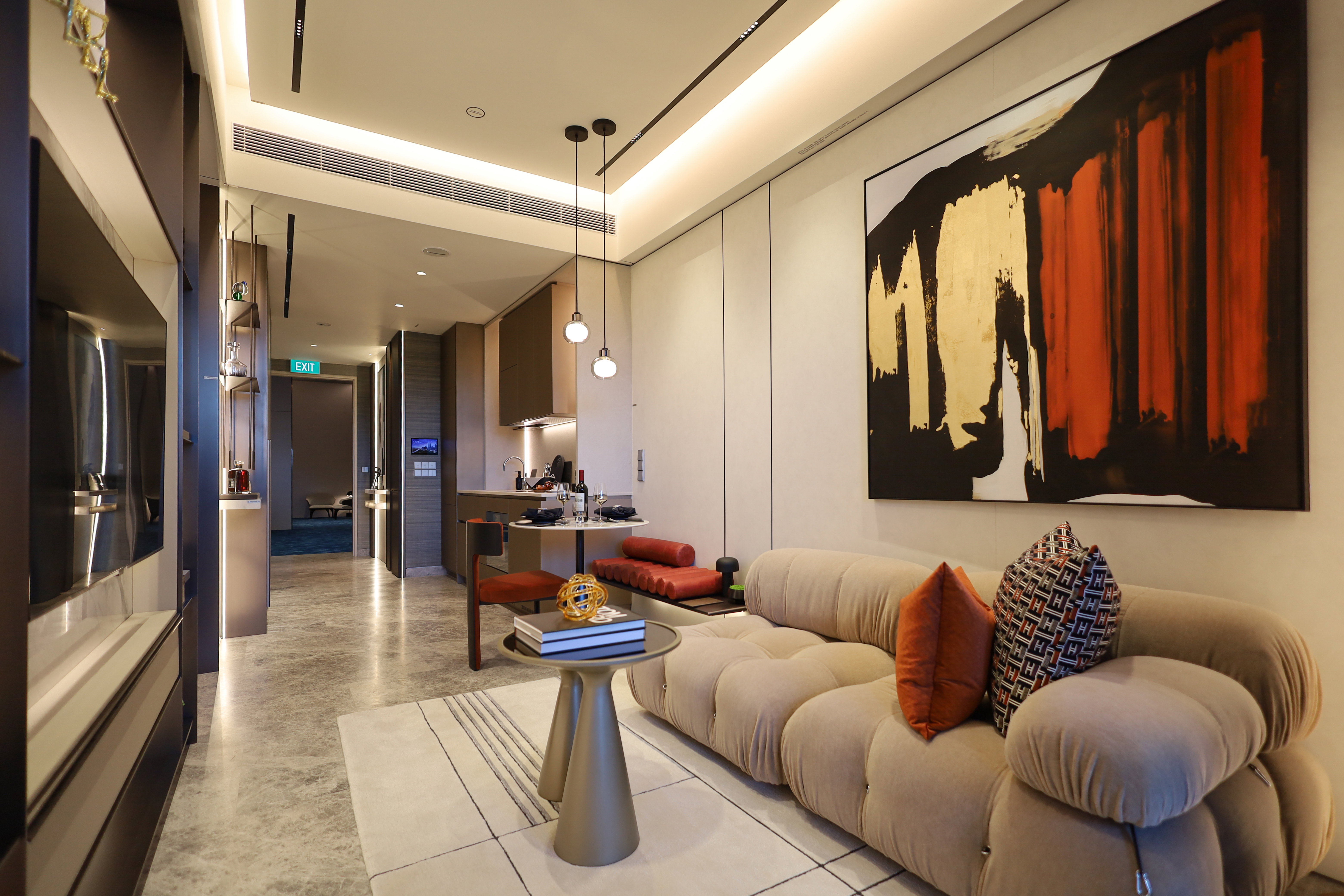 1 Bedroom (Living Room)